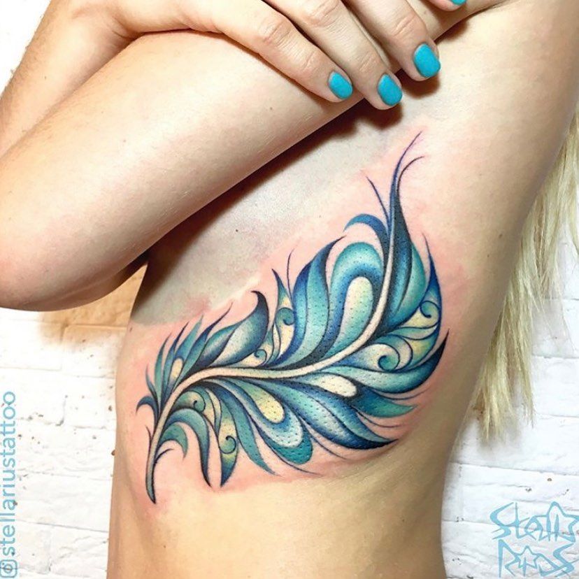 Unique style tattoo by Stella