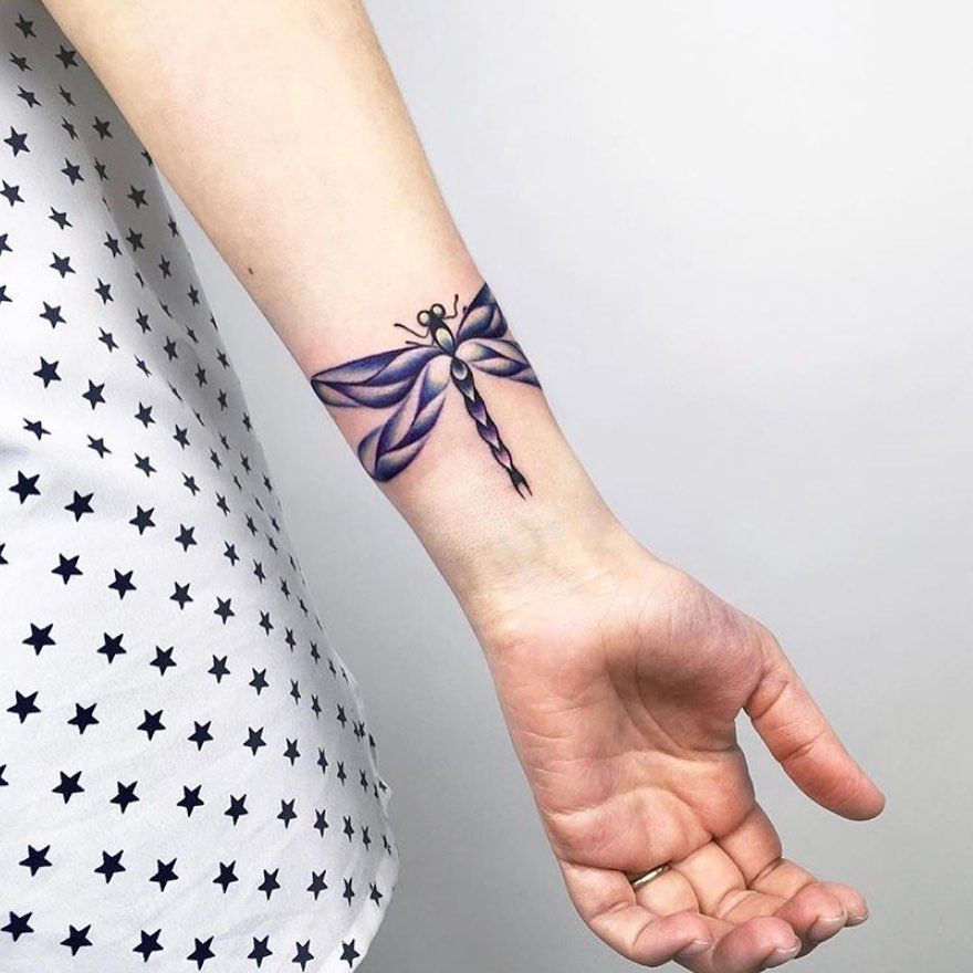 Unique style tattoo by Stella