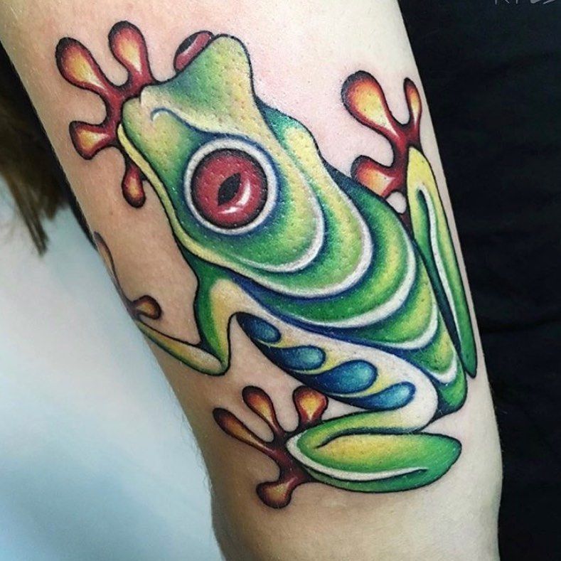 Unique style tattoo by Stella