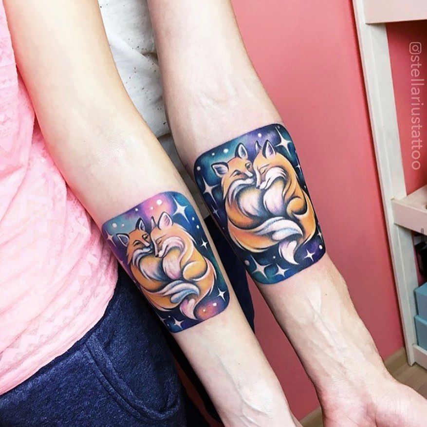 Unique style tattoo by Stella