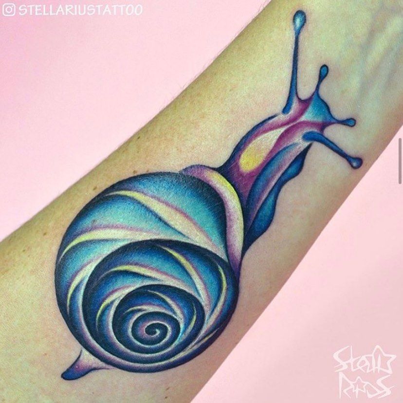 Unique style tattoo by Stella