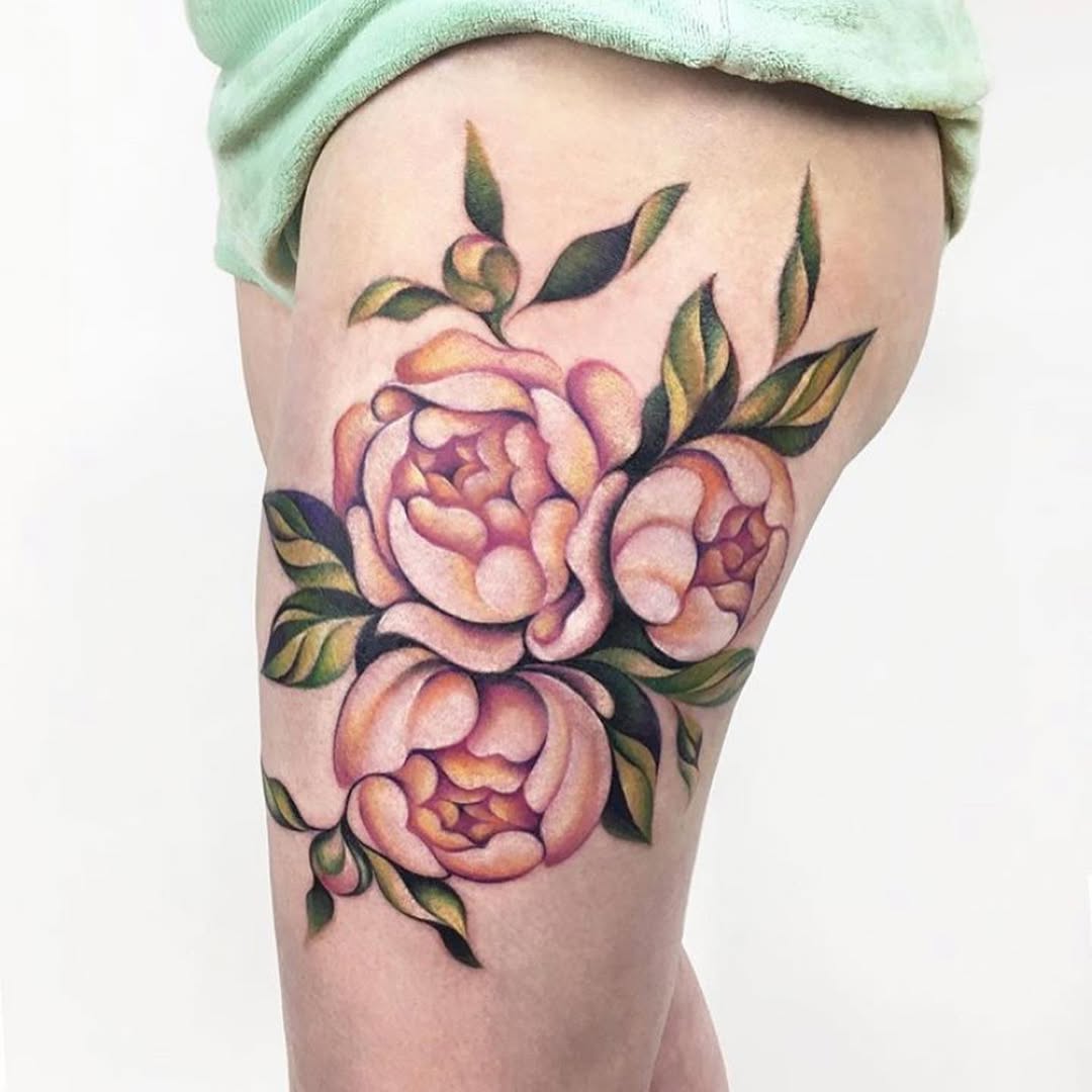 Unique style tattoo by Stella