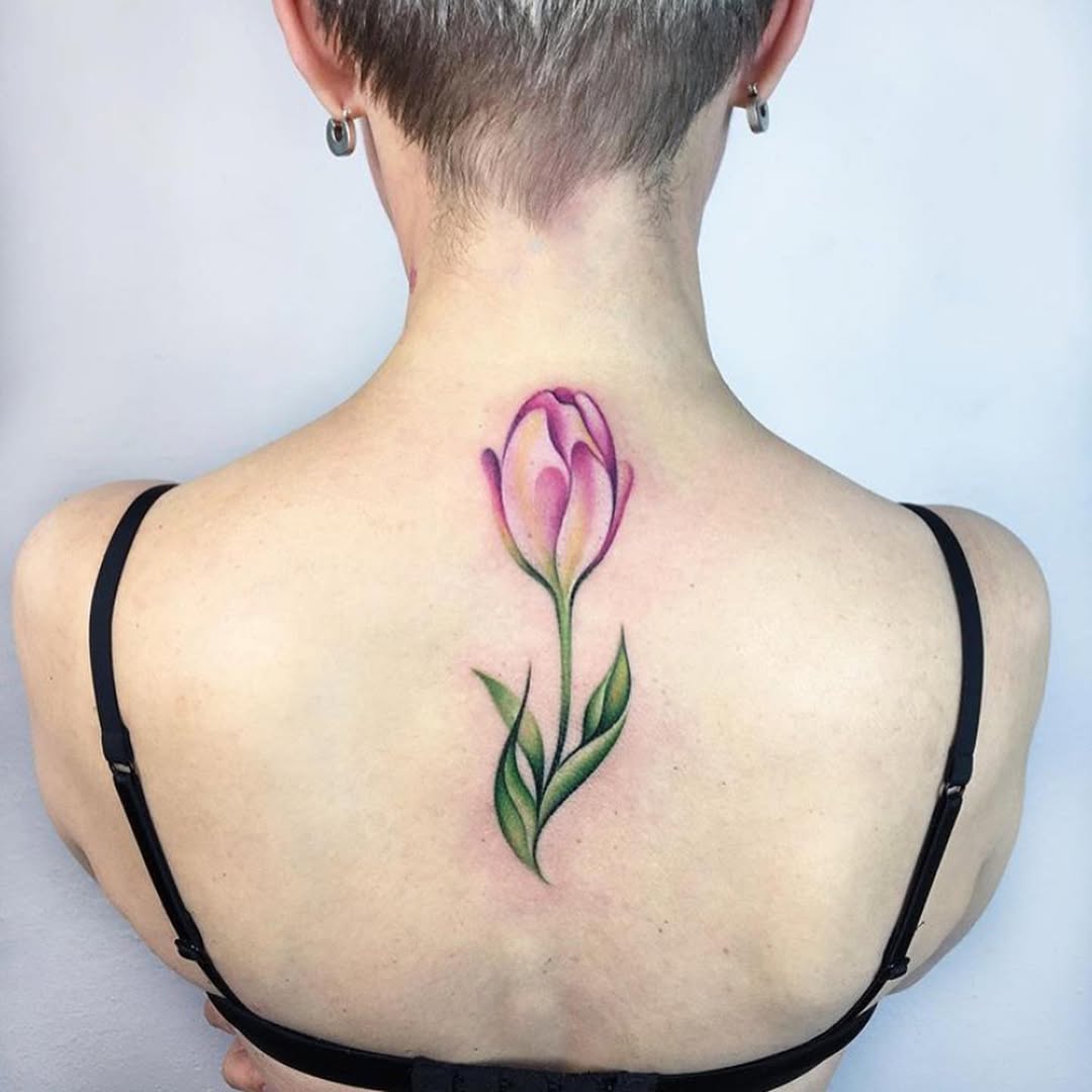 Unique style tattoo by Stella