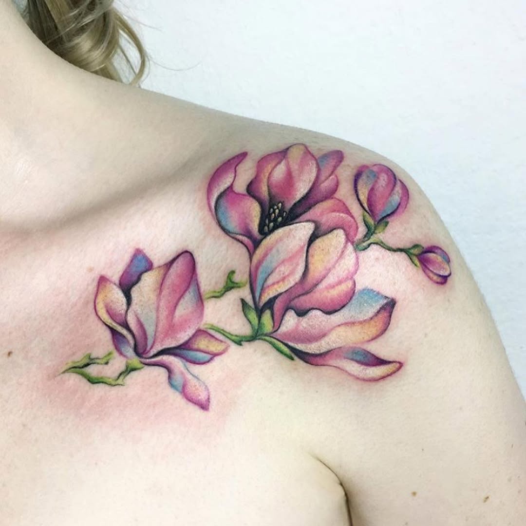 Unique style tattoo by Stella