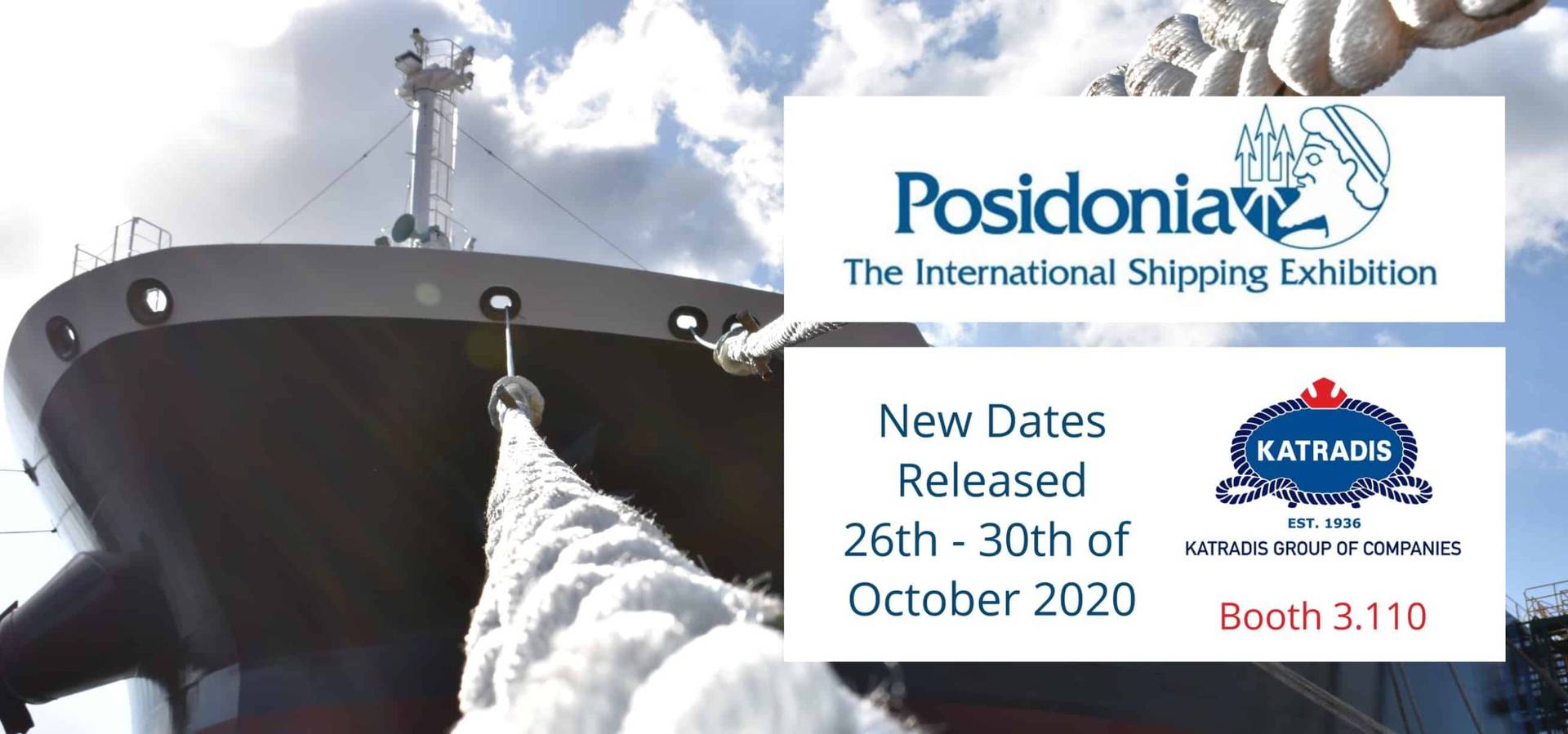 2020 Posidonia Exhibition Katradis Marine Ropes