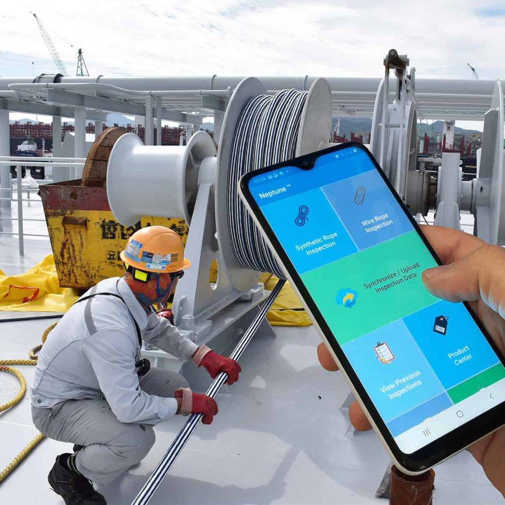 Neptune Service Solutions / Rope Inspection Katradis Marine Ropes