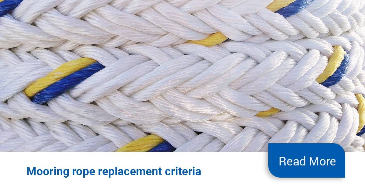 Safety instructions for servicing, maintenance and the use of synthetic  fiber ropes 