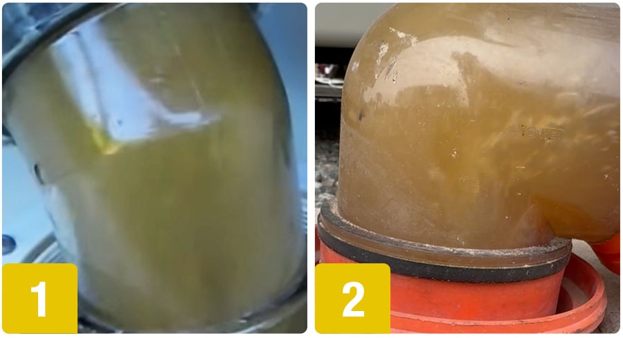 RV black tank dump example 2