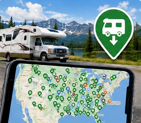Find RV dump stations locator guide