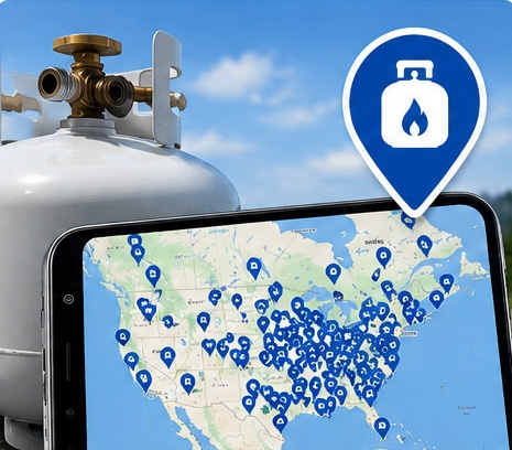 Find RV propane refill stations locator guide
