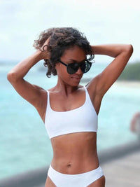 Bikini Bottoms | The Bali Bikini | White