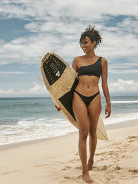 Low Rise Bikini Bottom | The Banyak | black