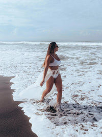 Surf bikini Top | Bali Bikini | White