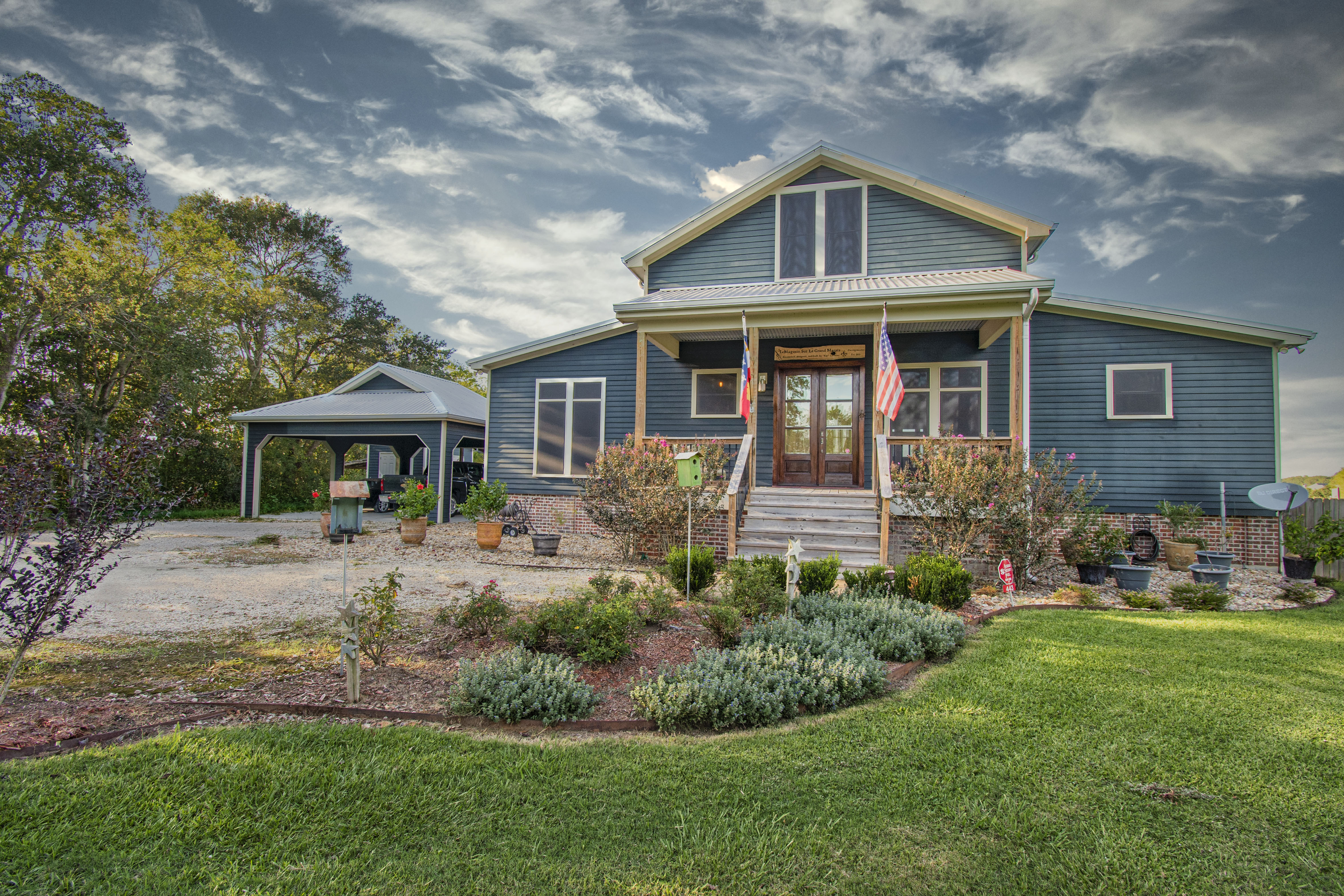 Residential Architectural Front Elevation Photography in Youngsville / Lafayette, LA by Charles Braun Photography