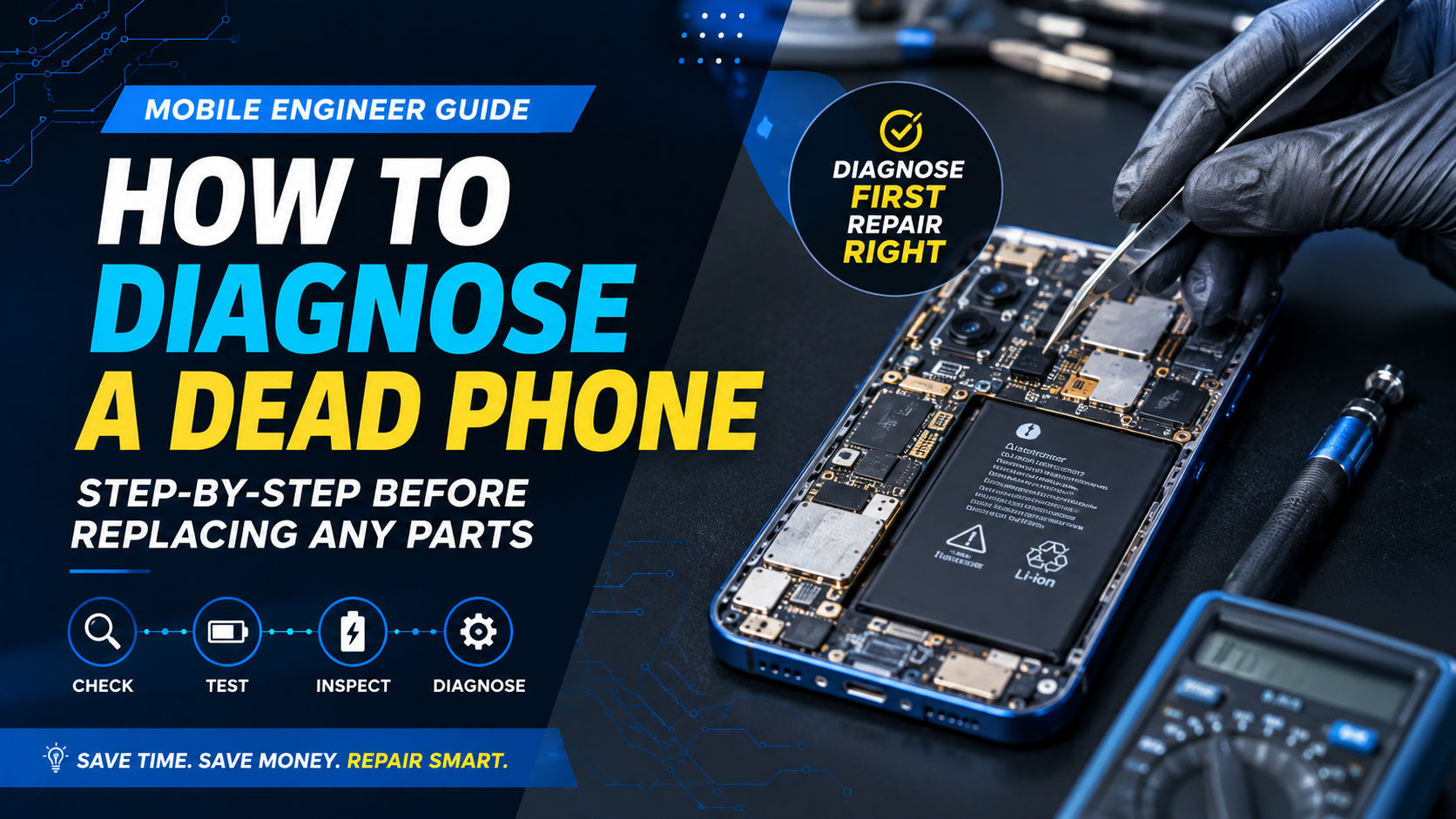 How to Diagnose a Dead Phone Before Replacing Any Parts