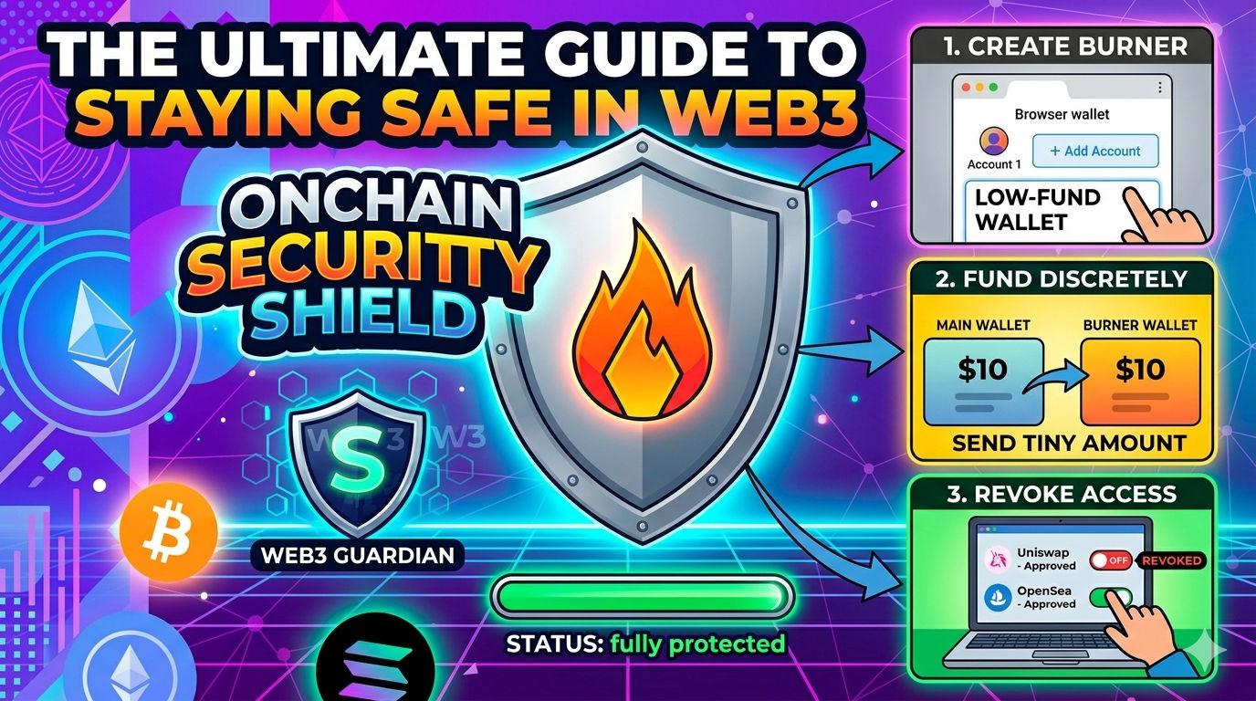 THE ULTIMATE GUIDE TO STAYING SAFE IN WEB3