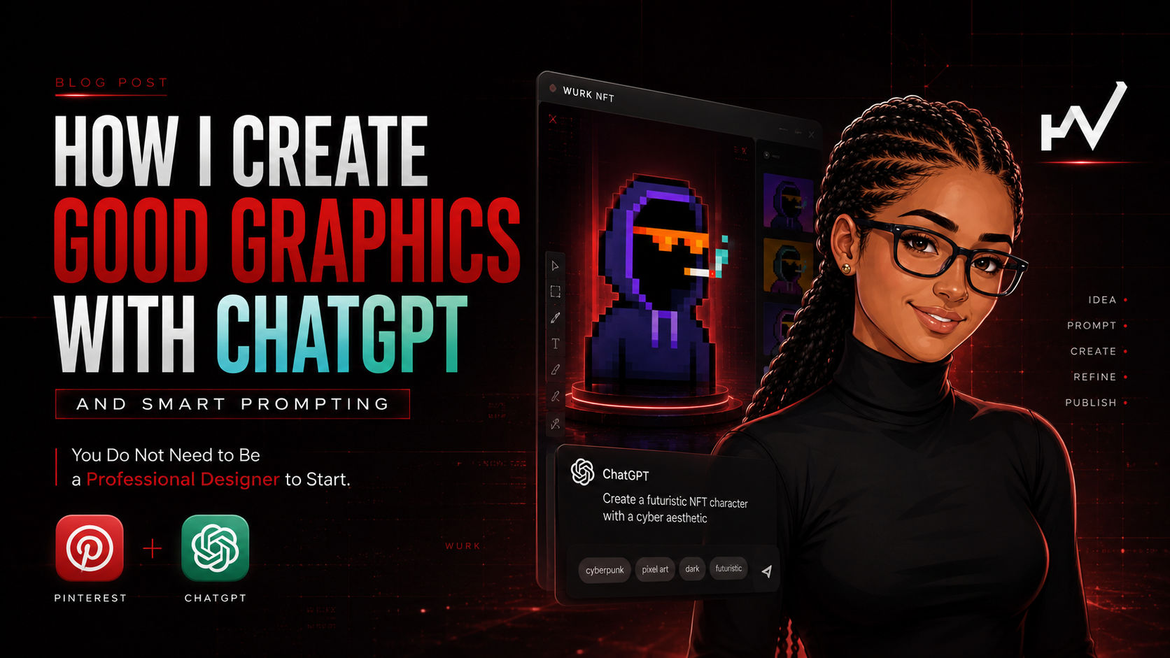 How I Create Good Graphics With ChatGPT and Smart Prompting: You Do Not Need to Be a Professional Designer to Start
