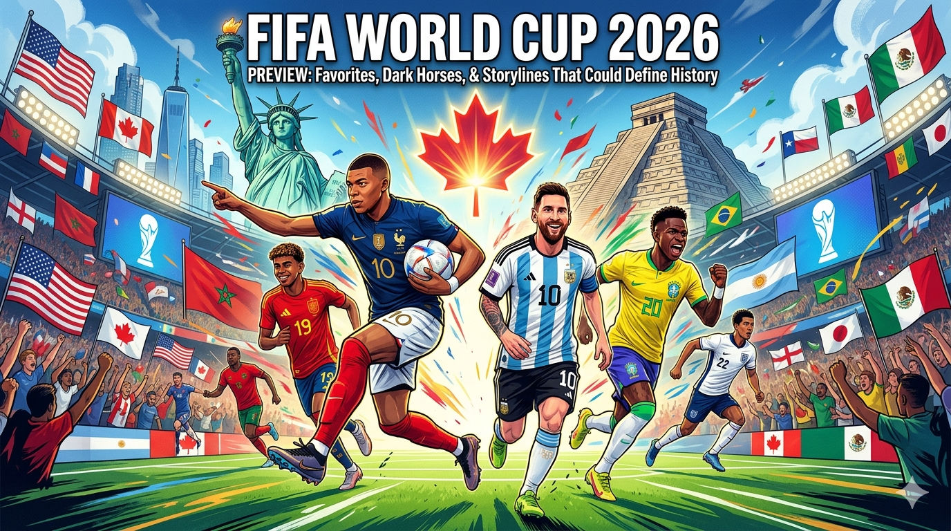 FIFA World Cup 2026: The Favorites, Dark Horses, Record Breakers, and Storylines That Could Define Football History