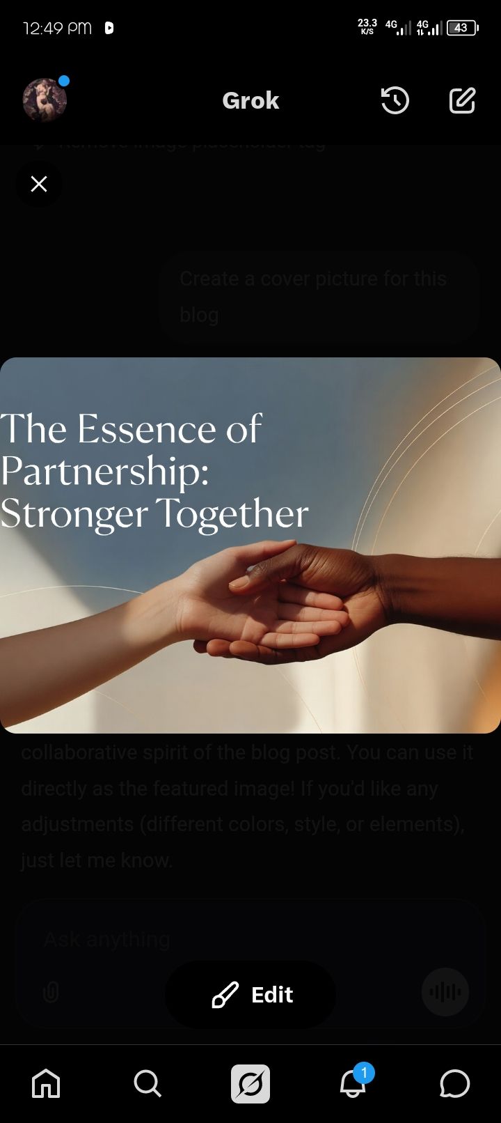 THE ESSENCE OF PARTNERSHIP