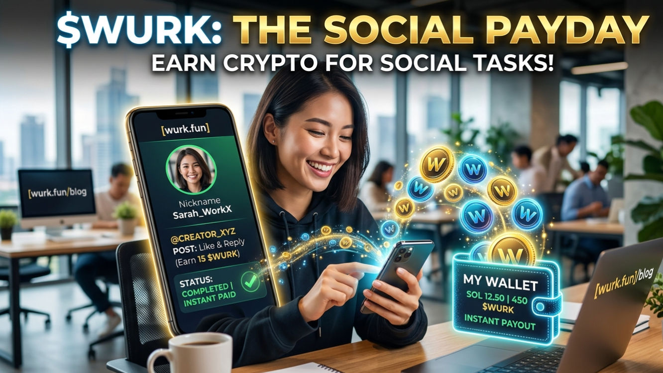 Social Payday: How to Earn Money with the $WURK Ecosystem
