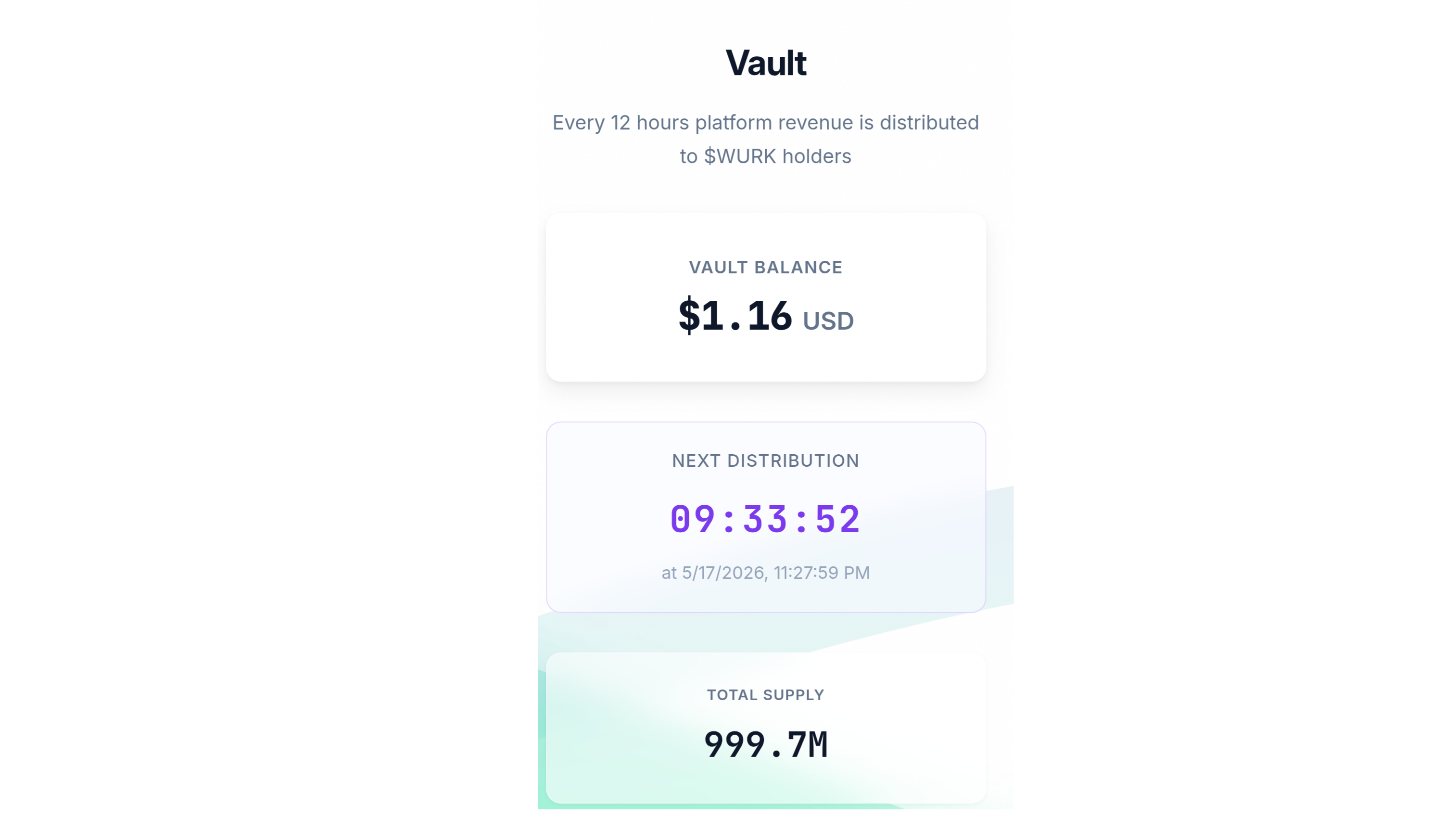 The Wurk Vault Explained: How Platform Activity Powers Holder Rewards