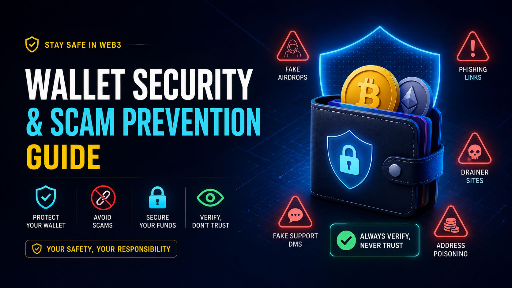 π How to Stay Safe in Web3: Wallet Security & Scam Prevention Guide