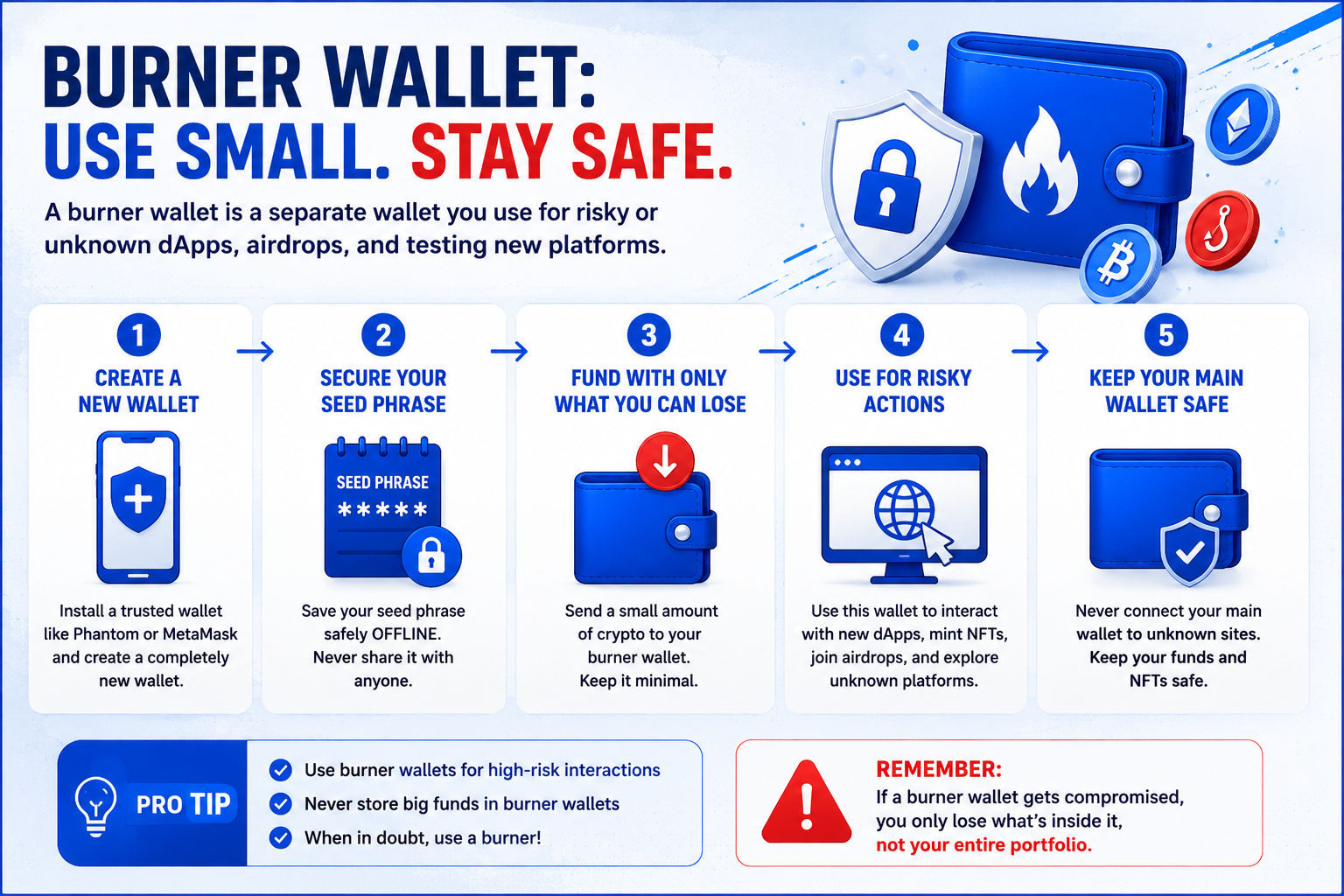 Burner Wallets And Why People Use Them