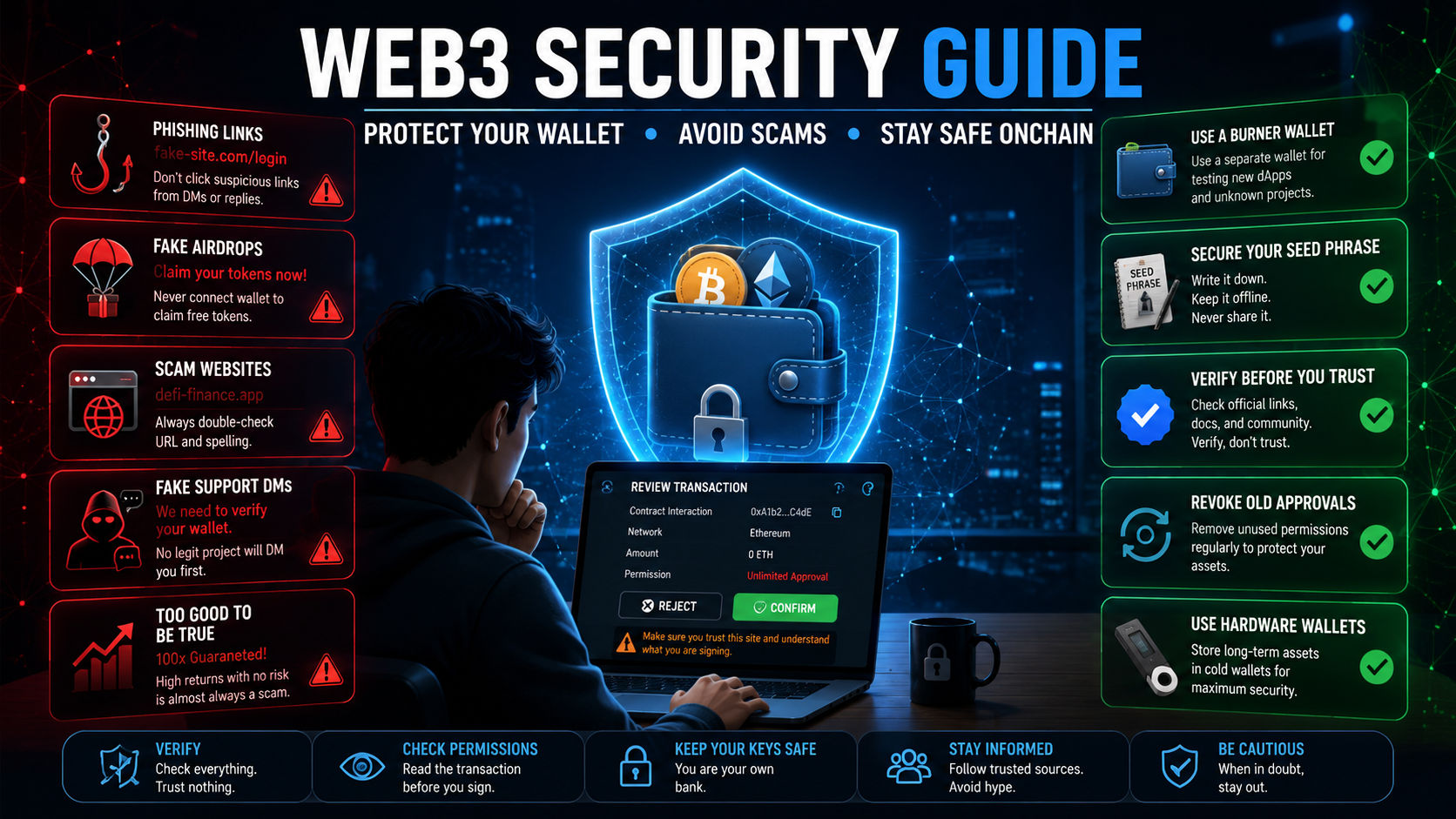 Web3 Security Guide: How to Stay Safe Onchain and Protect Your Wallet