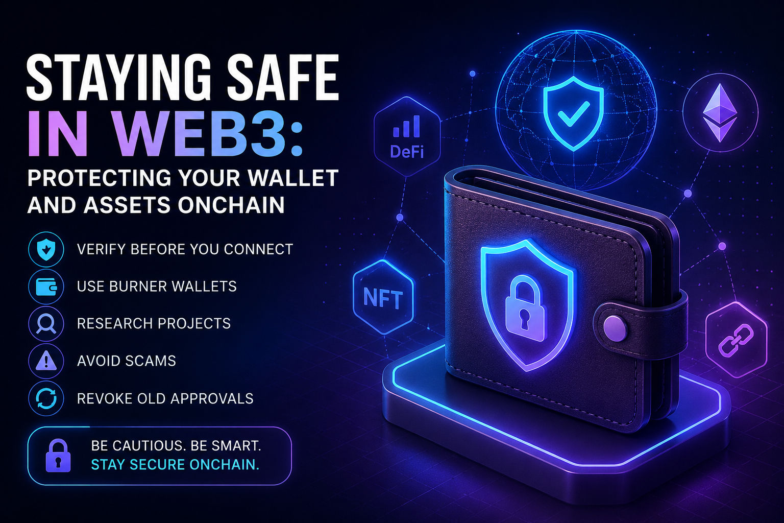 Staying Safe in Web3: Wallet Security, Scam Prevention, and Protecting Yourself Onchain
