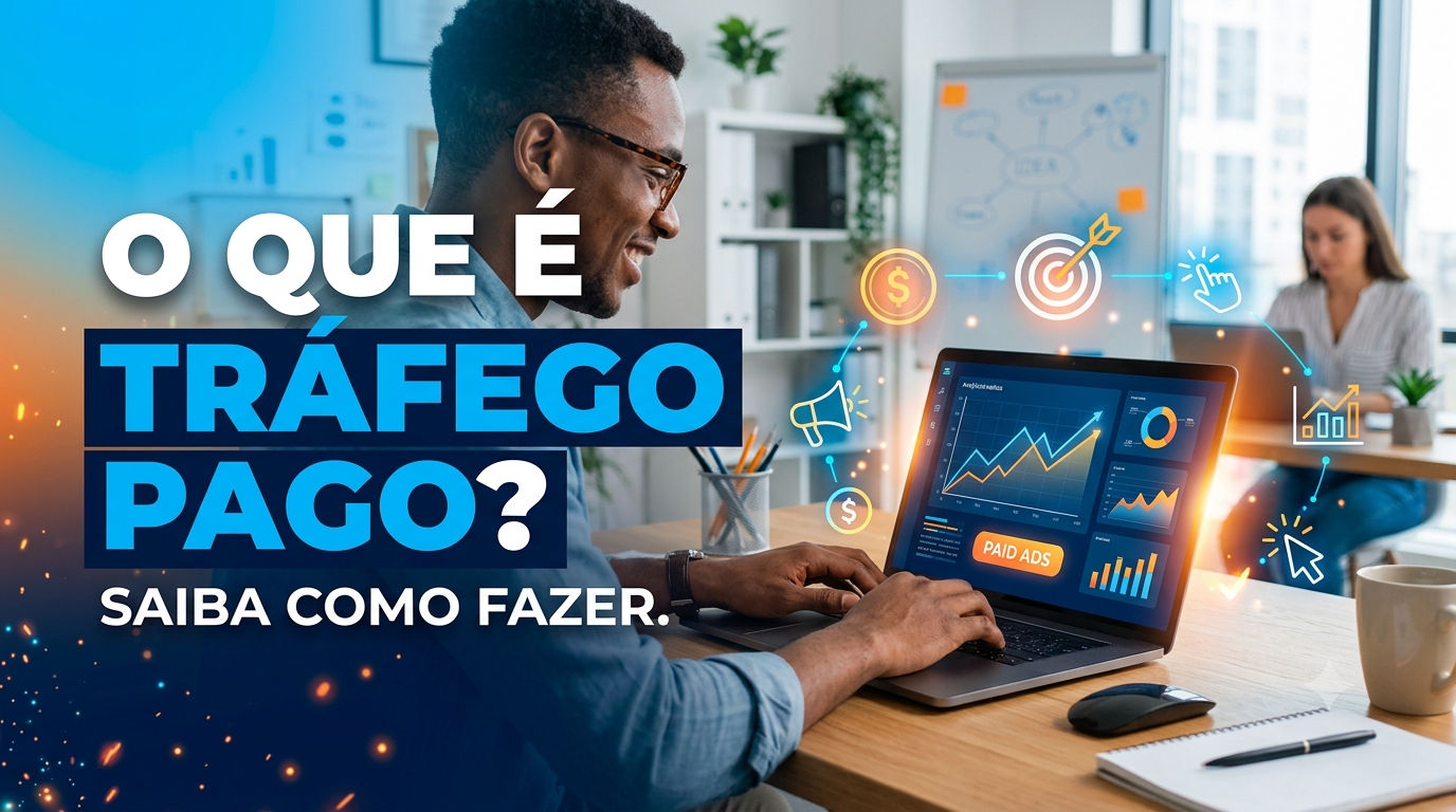 SAIBA O QUE É TRÁFEGO PAGO,E ONDE FAZER"SAIBA VANTAGENS E DESVANTAGENS😮🏅🏆