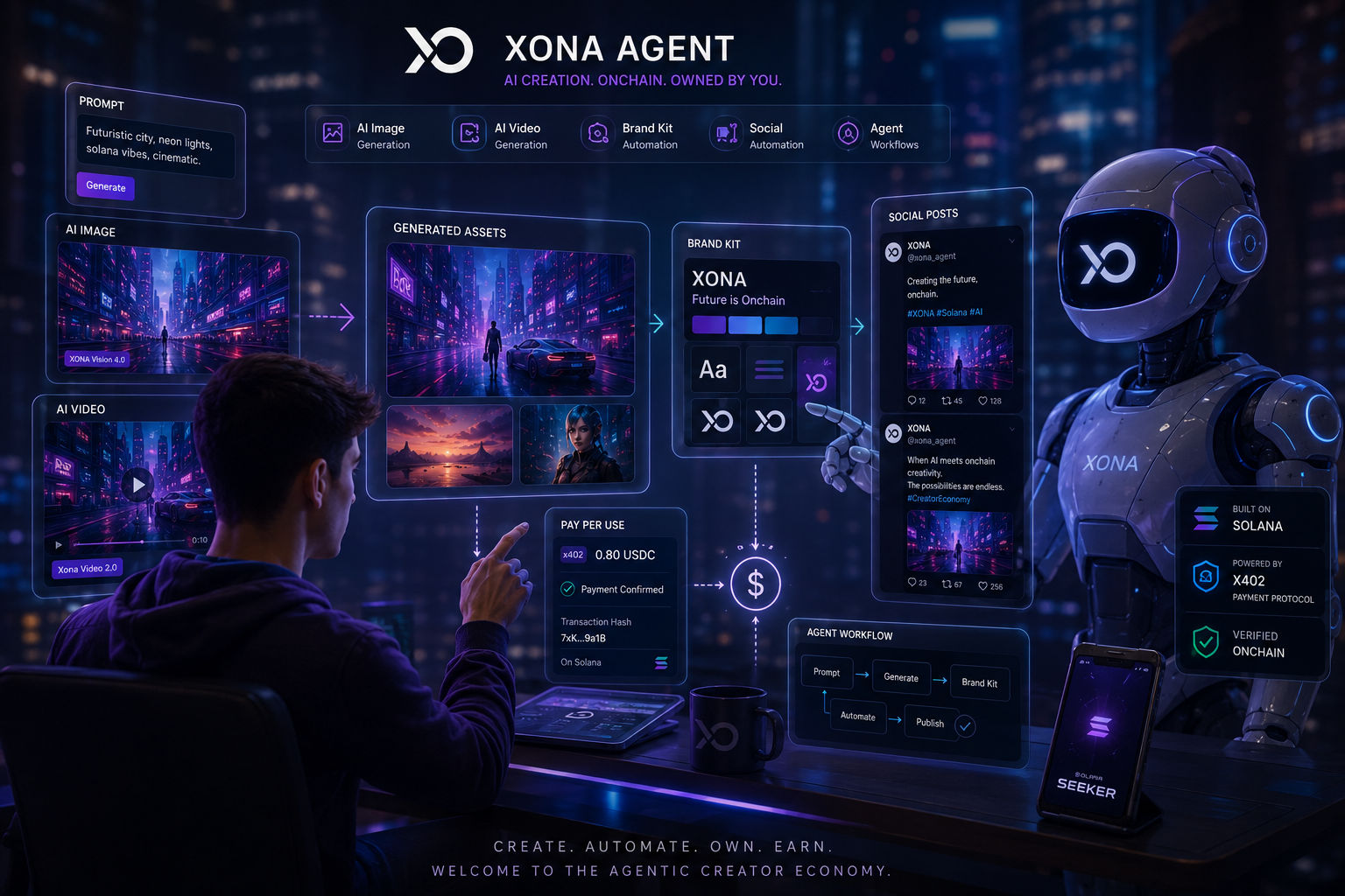 Xona on Solana Seeker: Why Pay-Per-Use AI Feels Like the Future