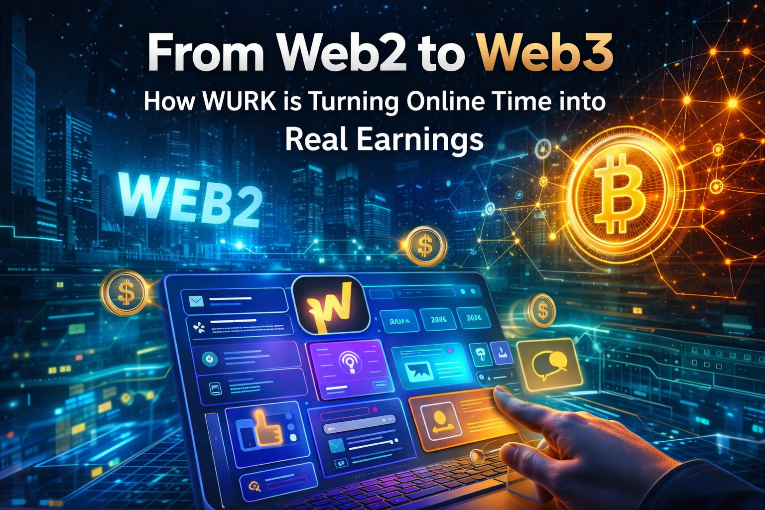 From Web2 to Web3: How WURK is Turning Online Time into Real Earnings