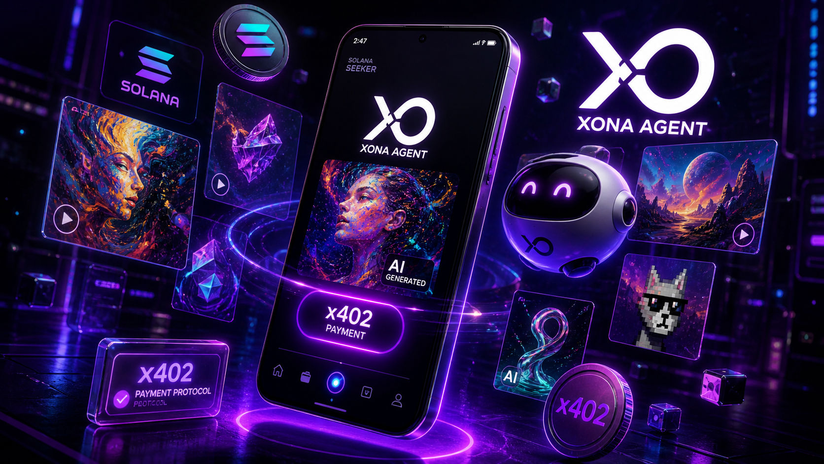 Unlocking Creativity on Solana: My Hands-On Experience with Xona Agent on the Seeker dApp Store