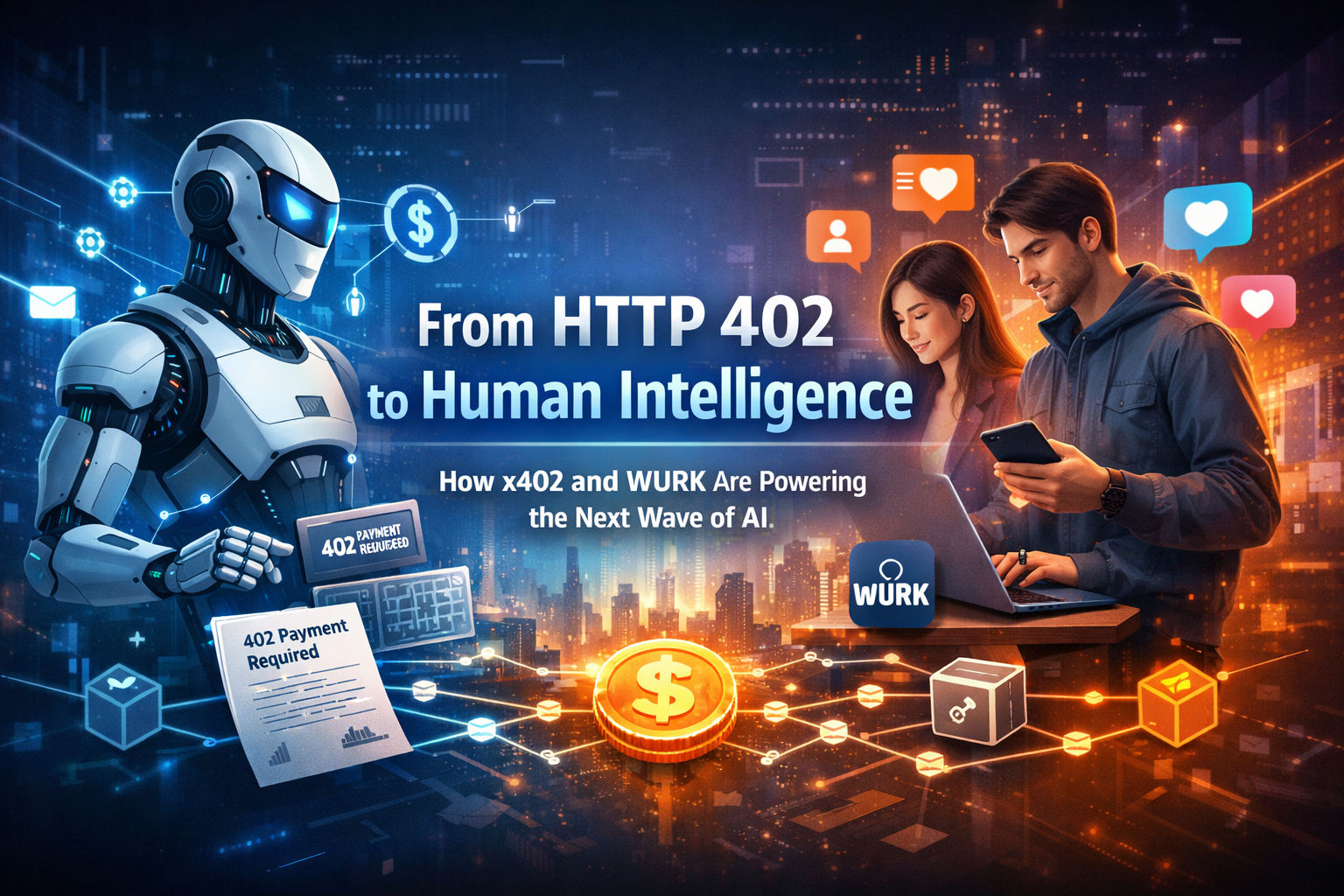 From HTTP 402 to Human Intelligence: How x402 and WURK Are Powering the Next Wave of AI