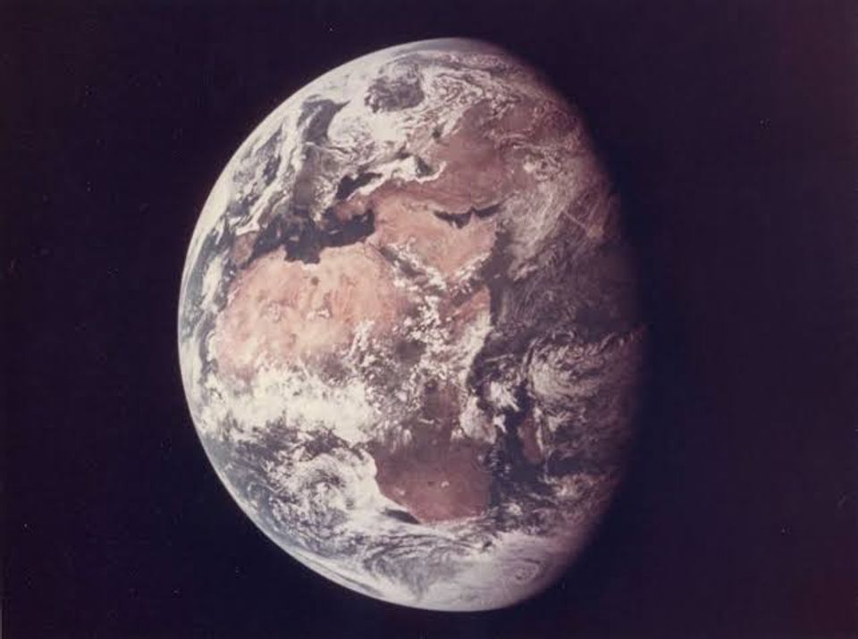 58 years of Earth, A space view.