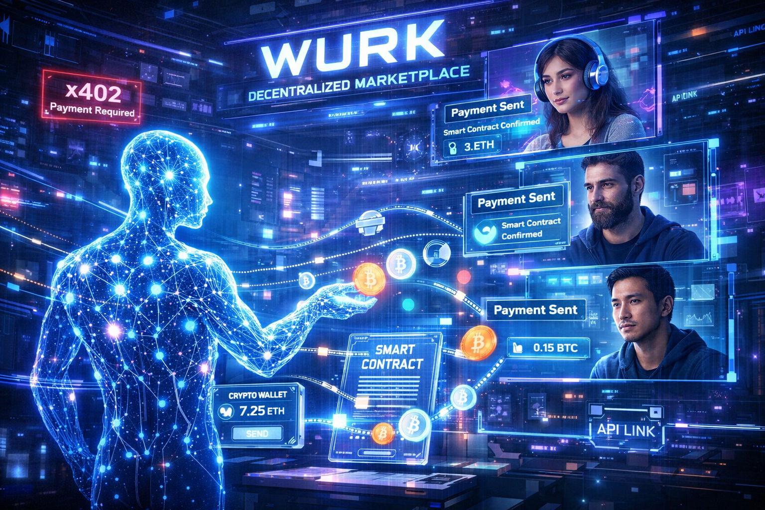 When AI Gets a Wallet: x402, WURK, and the Rise of Autonomous Labor Market