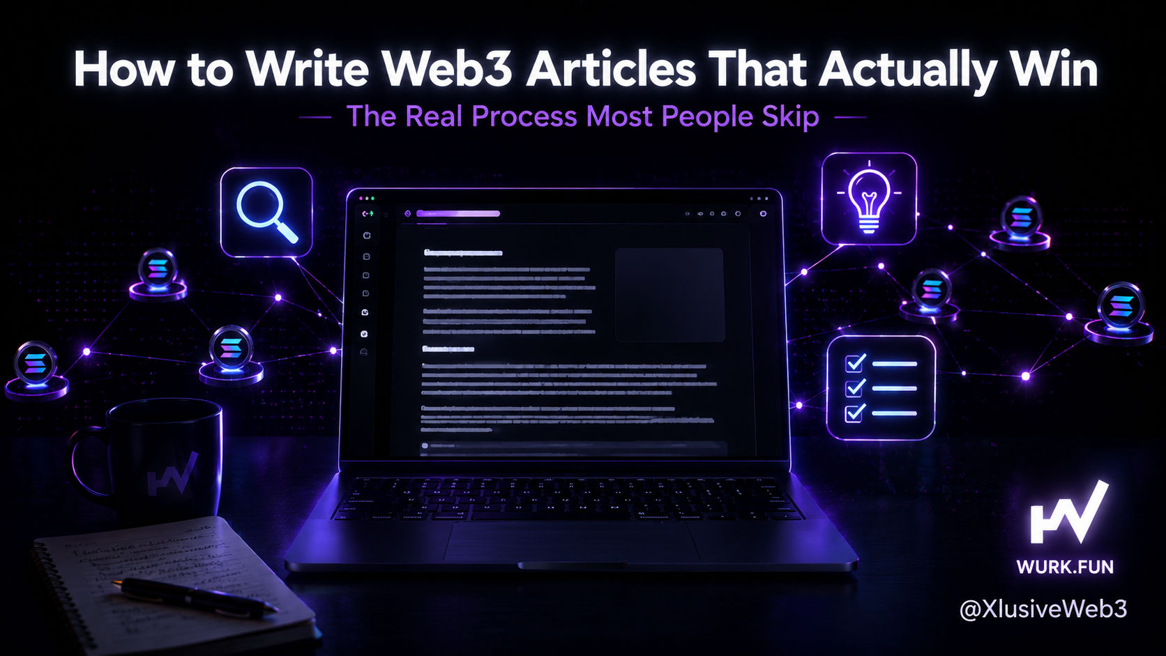 How to Write Web3 Articles That Actually Win — The Real Process Most People Skip