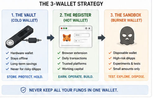 Divide and Conquer: Your Three Wallet Strategy