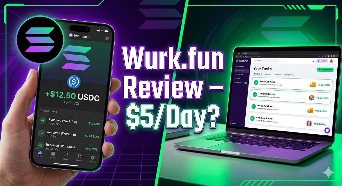 How to Earn Crypto Daily on Solana: My Honest Experience with Wurk.fun