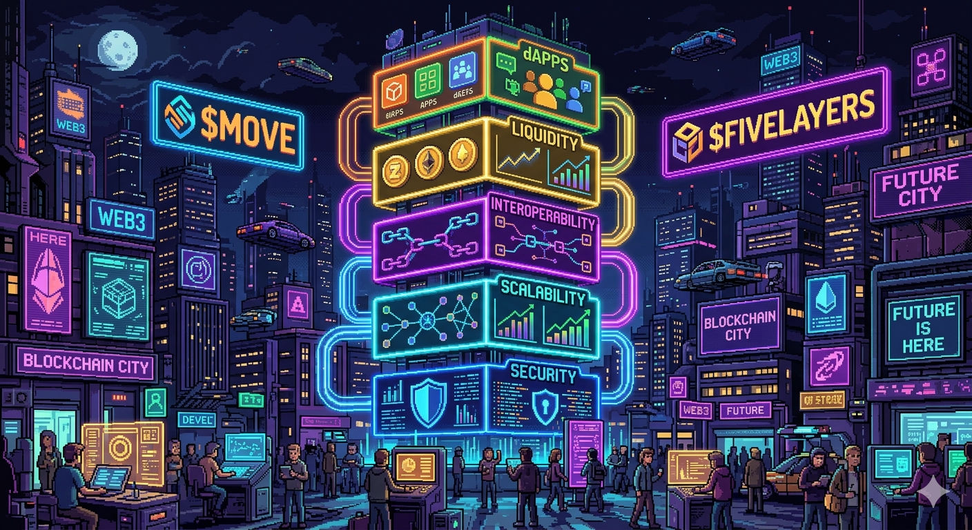Exploring the 5 Layers of Movement: The Unique Infrastructure Powering $FIVELAYERS and $MOVE
