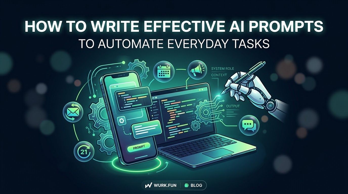 How to Write Effective AI Prompts to Automate Everyday Tasks
