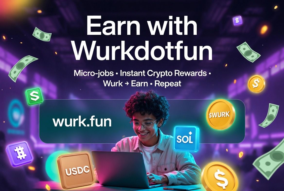 WURK.fun: The Simple Way to Earn Crypto by Doing Micro-Tasks on Solana