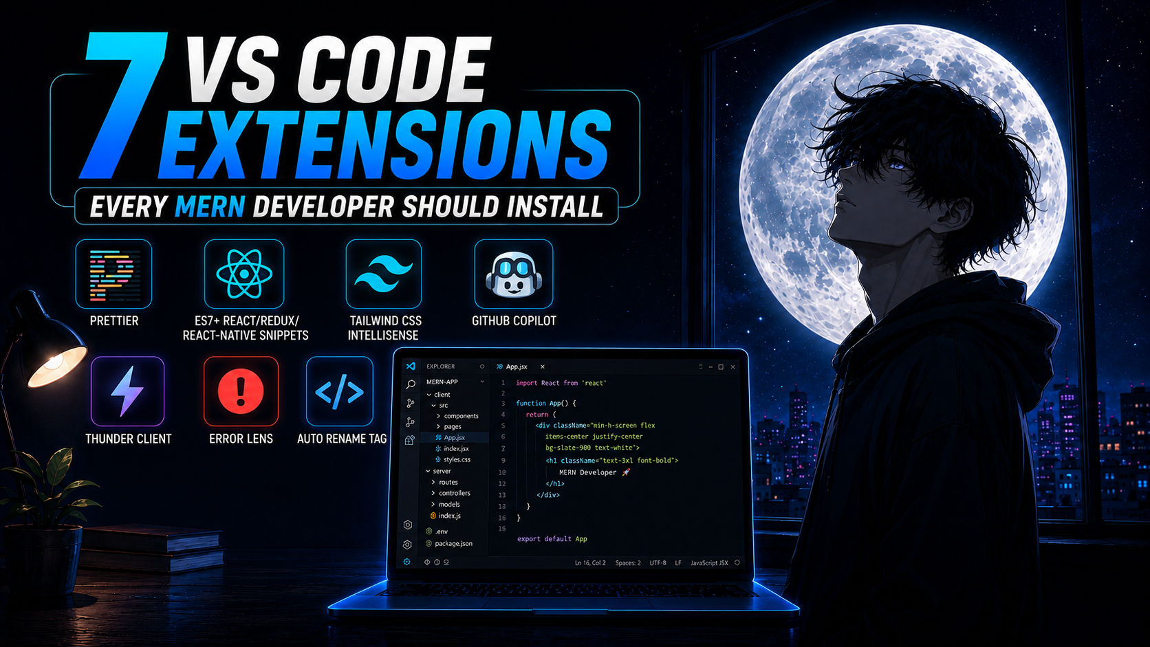 7 VS Code Extensions Every MERN Developer Should Install