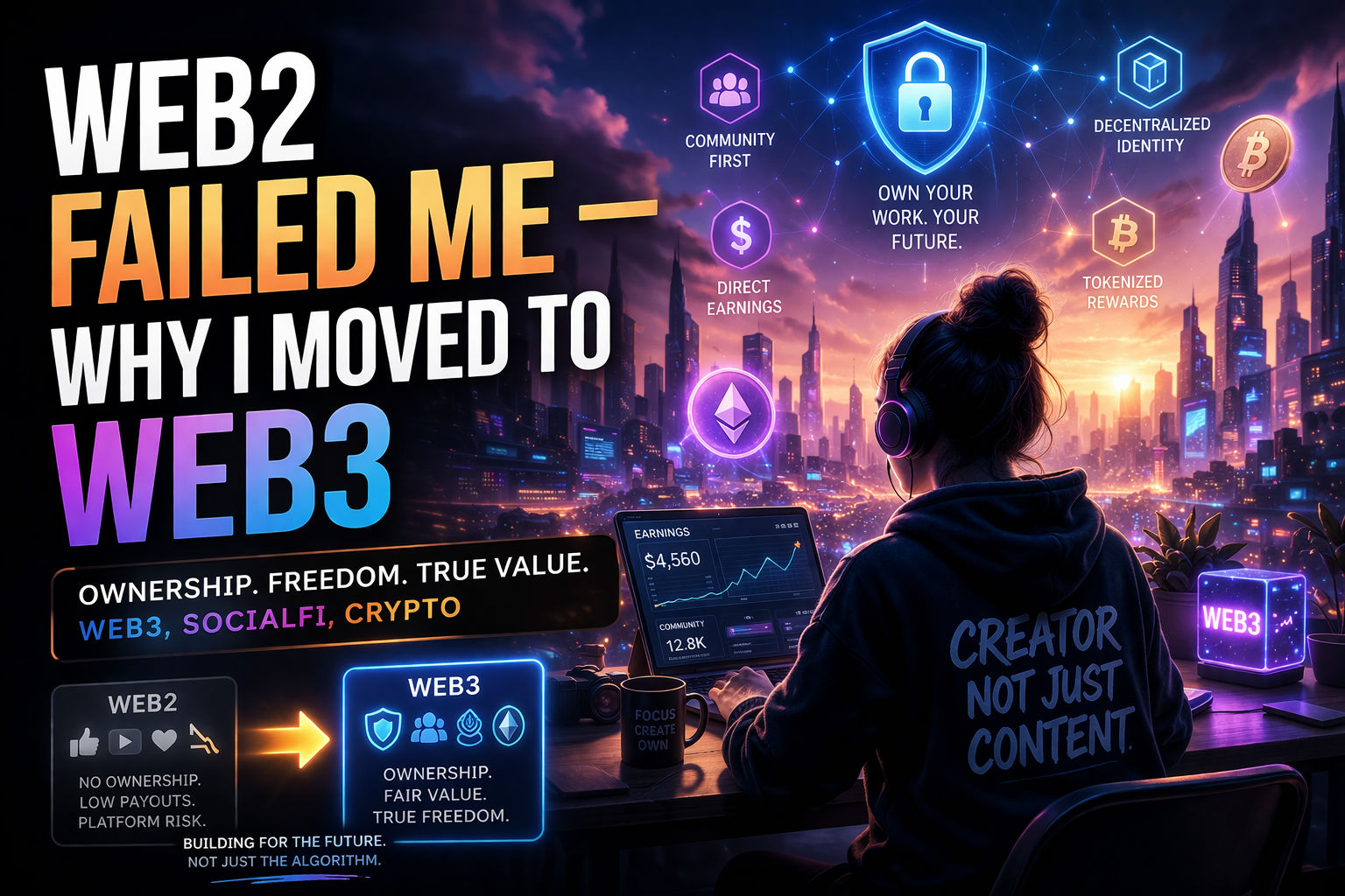 WEB2 FAILED ME — WHY I MOVED TO WEB3