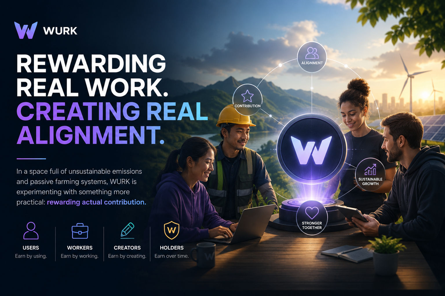The Vault That Pays for Real Work: Inside the WURK Ecosystem