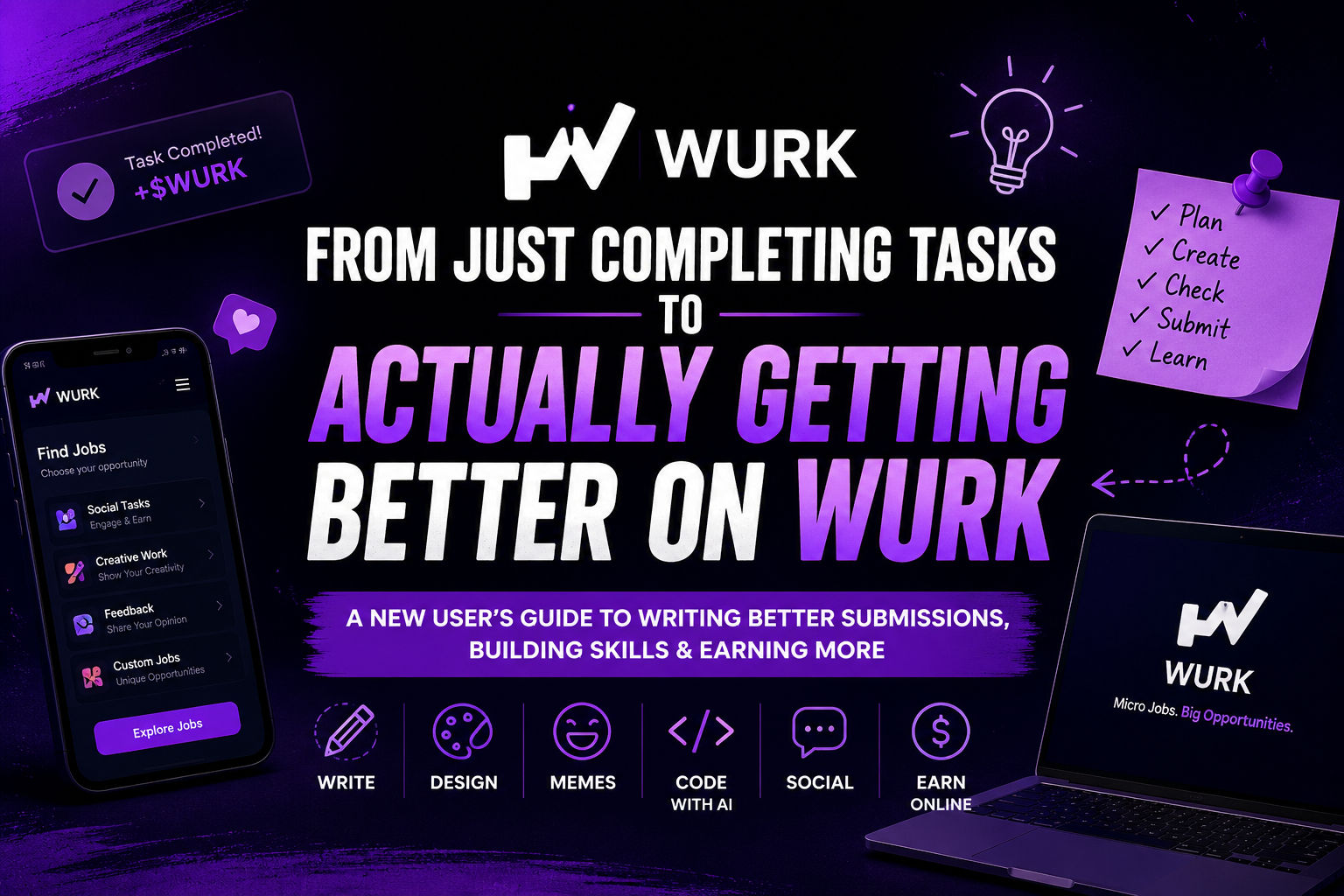 From “Just Completing Tasks” to Actually Getting Better on WURK