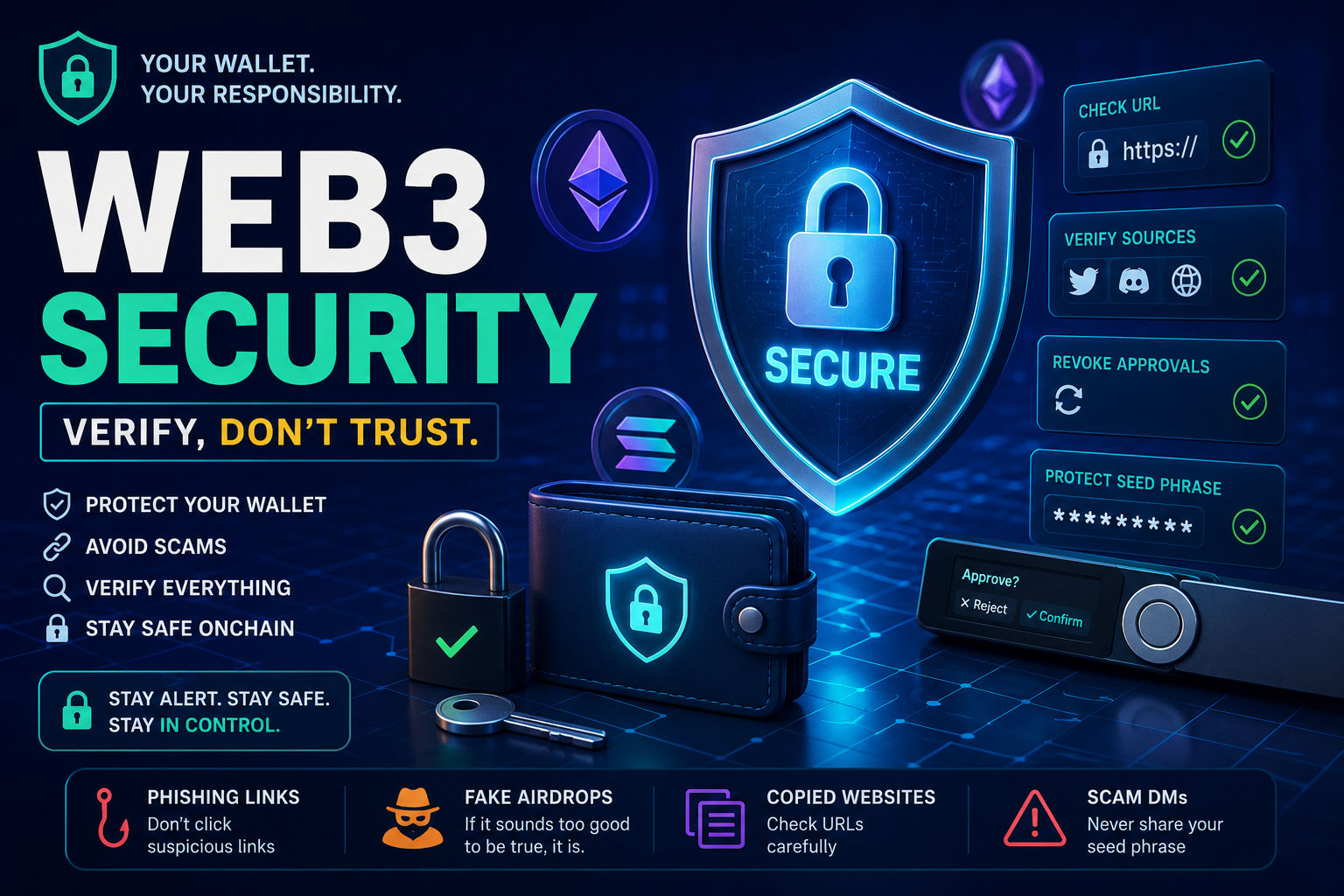 Verify, Don't Trust: My Practical Guide to Staying Safe in Web3