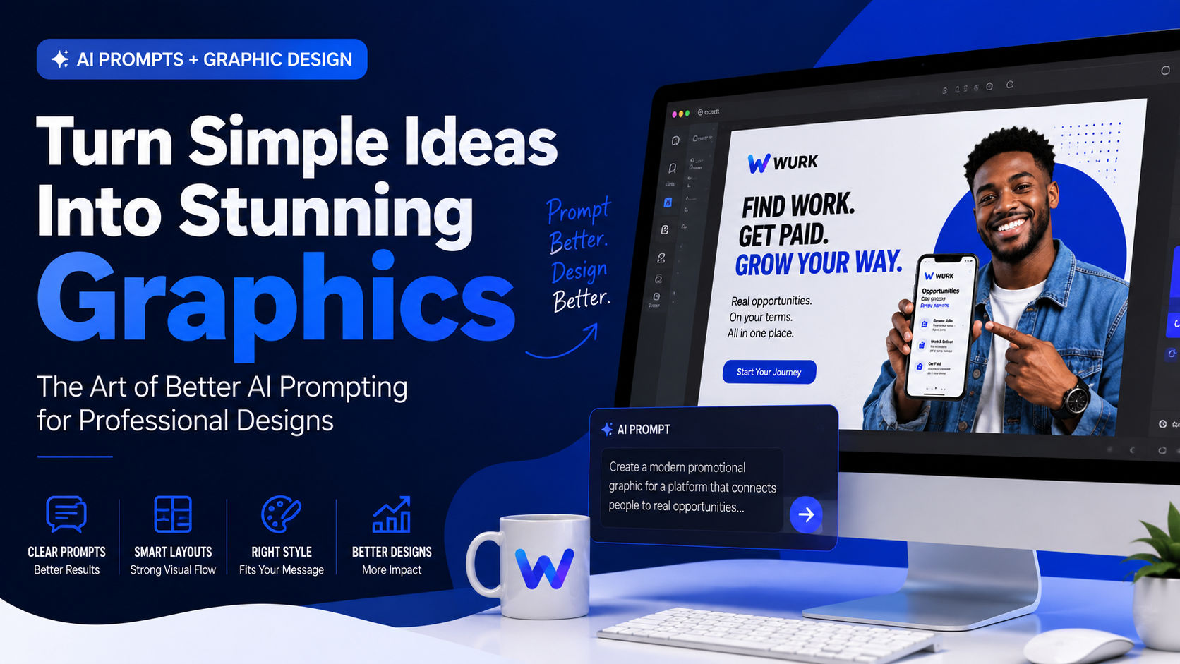 How I Use AI Prompts to Turn Simple Ideas Into Better Graphics