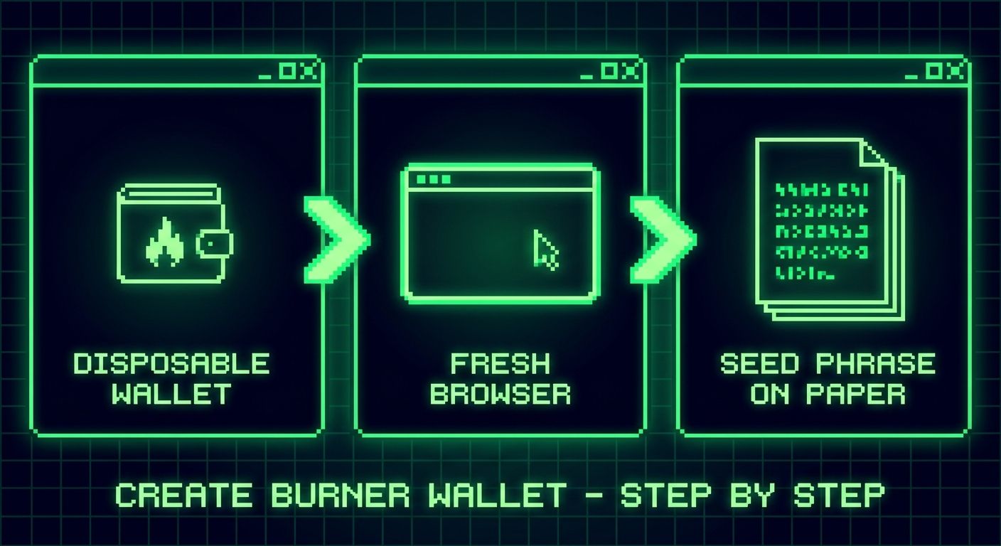 Burner Wallets: Your Disposable Shield