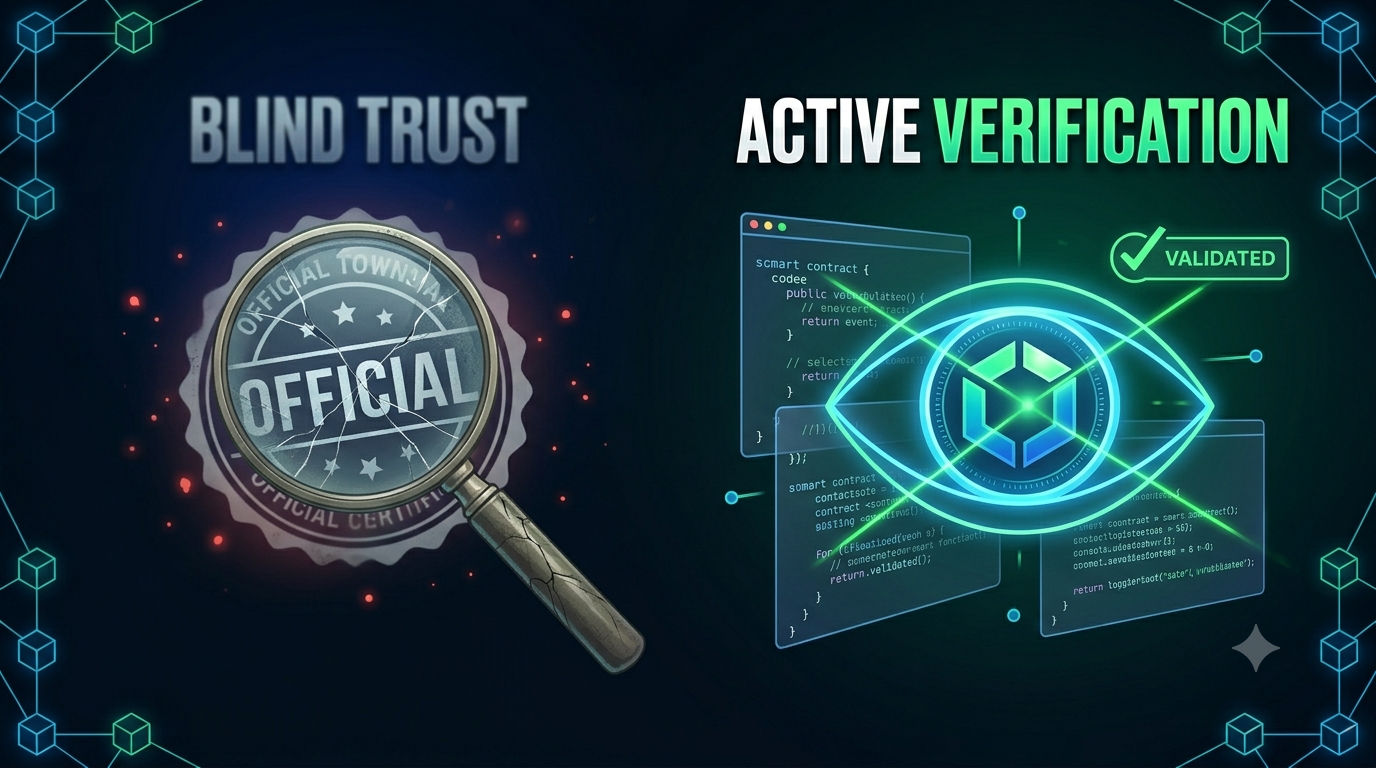 The 'Verify, Don't Trust' Mindset